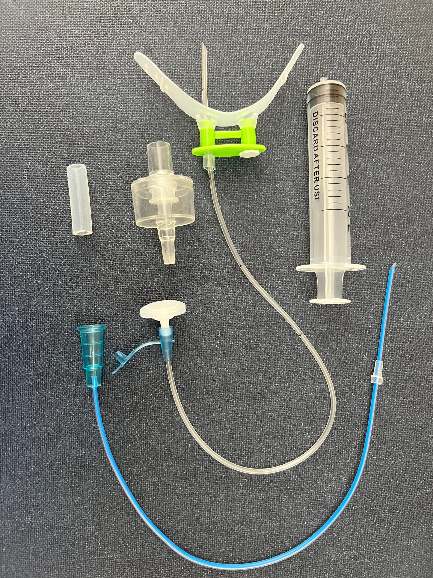 Single user measuring deglutition kit PLUS