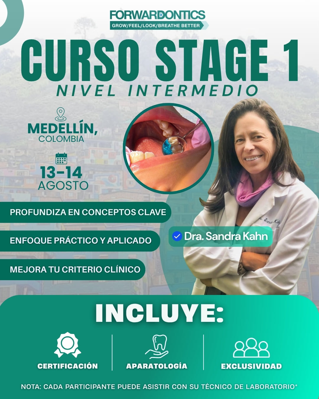 Curso Stage 1 Nivel Intermedio, Medellin - Colombia, presencial