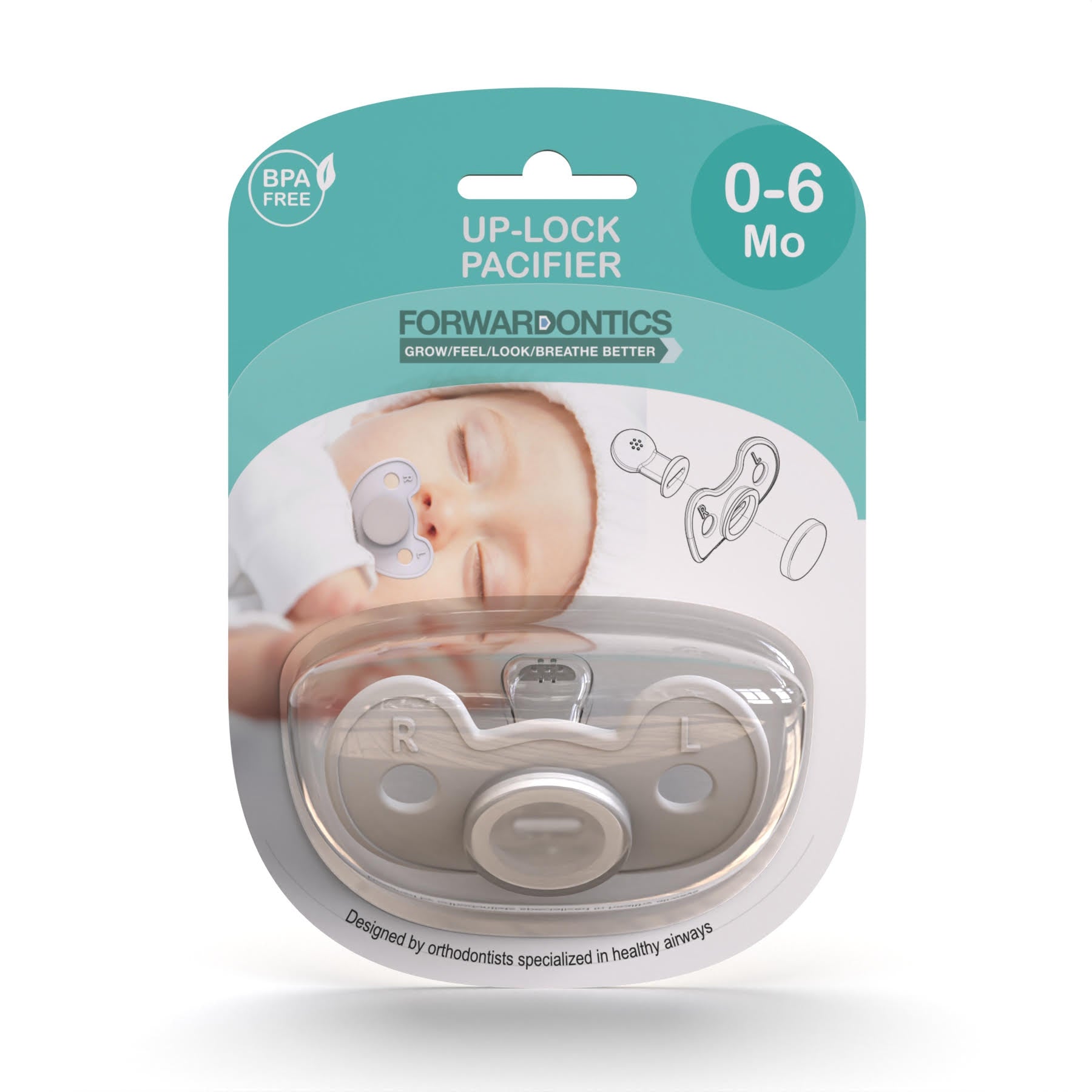 Up Lock Pacifier Up-Lock Paciflo – Forwardontics