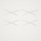 Pre-Soldered Crozat–Hang Cross — Blue Elgiloy 0.8 mm (Pack of 4)